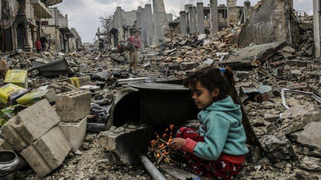 شام میں موت کا راج جاری،باغیوں کی بمباری سے بچے جاں بحق
