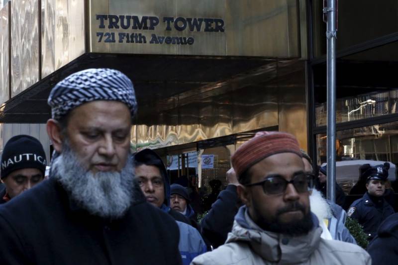 نومنتخب امریکی صدر ڈونلڈ ٹرمپ،مسلمانوں میں خوف او ر بے چینی برقرار