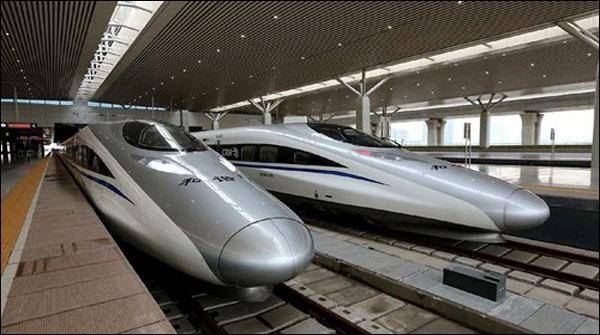 چین میں ہائی اسپیڈ ٹرین کا دسمبر سے آغاز