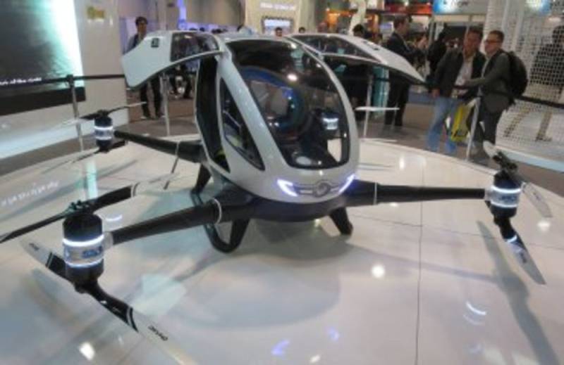 چینی کمپنی نے دنیا کا پہلا مسافر ڈرون تیارکرلیا، عالمی ریکارڈ قائم کردیا
