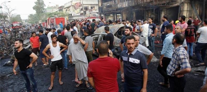 بغداد میں خود کش کار بم دھماکا،80افراد ہلاک 