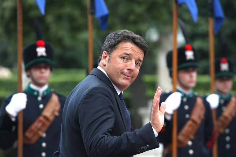 اٹلی کے وزیرا عظم میٹو رینزی نے استعفیٰ دے دیا