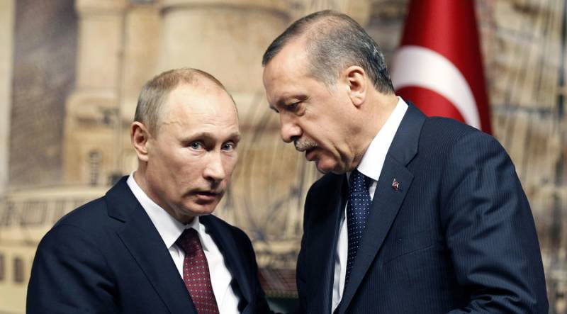 ترک صدر اردوان کی روسی پوٹن کو تجارت کے لئے قومی کرنسی کی پیش کش 