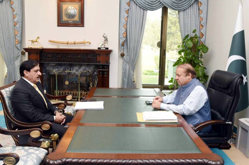 ناصر جنجوعہ کی وزیر اعظم سے ملاقات، قومی سلامتی کے امور پر گفتگو