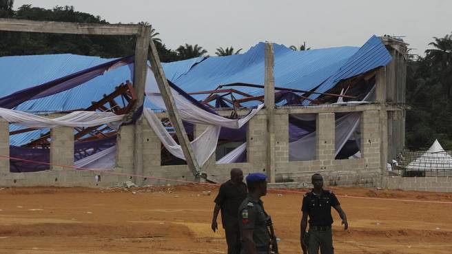 نائیجیریا, ِ گرجا گھر حادثہ، ہلاکتوں کی تعداد 200ہوگئی
