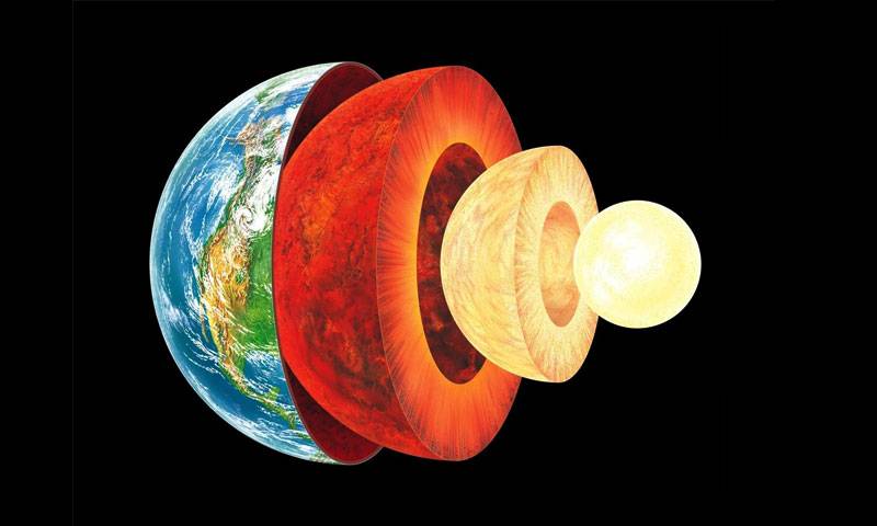 زمین کی سب سے اندرونی تہہ میں موجود مادے کی ممکنہ شناخت