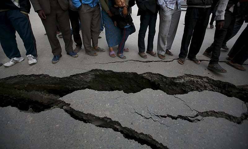 ملک کے مختلف حصوں میں زلزلے کے شدید جھٹکے