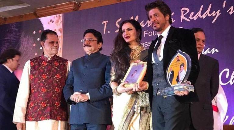 شاہ رخ خان ”یش چوپڑا میموریل ایوارڈ “ ملنے پر جذباتی ہوگئے 
