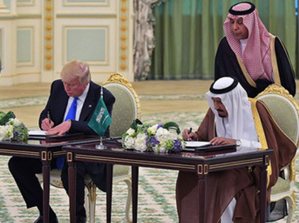 سعودی عرب اور امریکا کے درمیان 380ارب ڈالرز سے زائد کے معاہدے