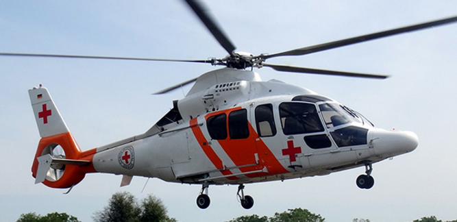 جرمنی میں عام آدمی کے لئے ہیلی کاپٹر ایمبولینس کااستعمال کیا جاتا ہے