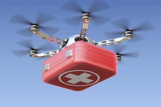 مریضوں کو ادویات کی فوری فراہمی کیلئے ڈرونز تیار 