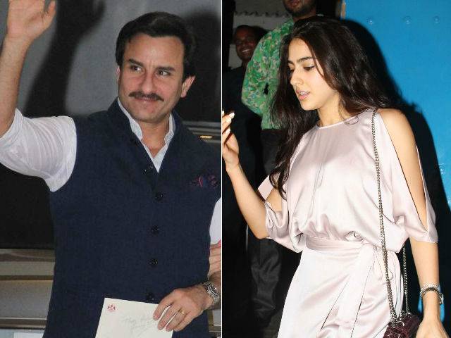 سیف علی خان بیٹی کی فلم انڈسٹری میں انٹری پر ناخوش