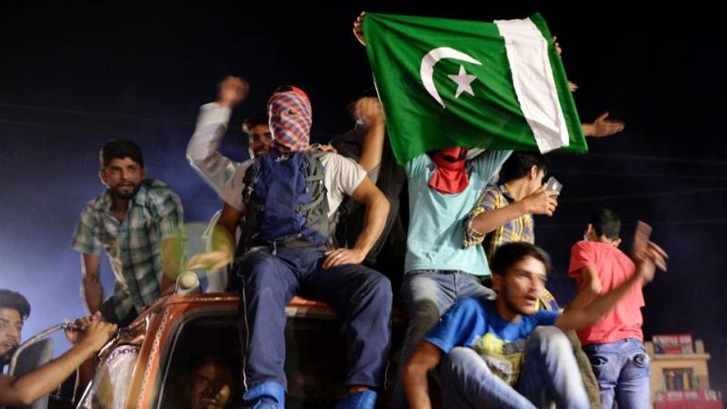 پاکستان کی بھارت کو شکست، مقبوضہ کشمیر میں جشن