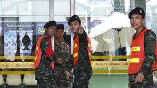 تھائی لینڈ میں بم دھماکا پانچ فوجی ہلاک