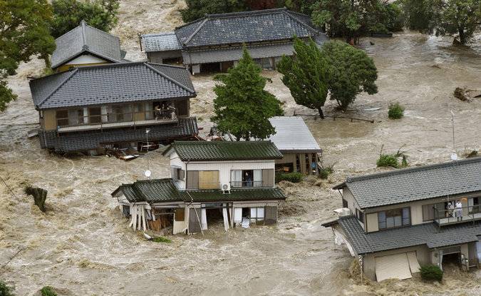 جاپان میں شدید بارشوں نے تباہی مچادی، 6 افراد ہلاک 