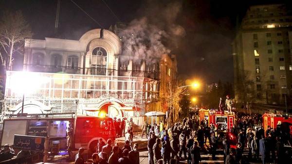 سعودی عرب نے تہران میں سعودی سفارت خانے پر حملے سے متعلق ایرانی دعوے مسترد کر دئیے