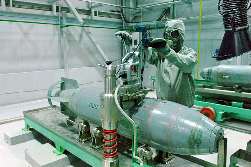 امریکا اپنے کیمیائی ہتھیار2023 تک تلف کر دیگا