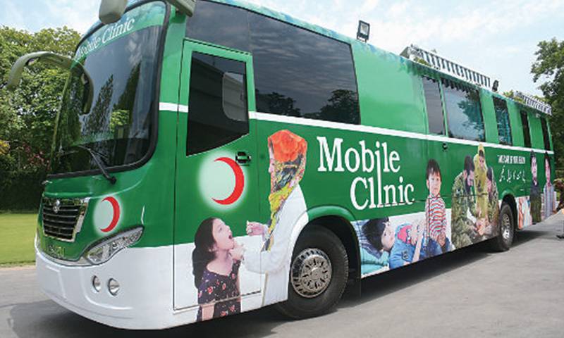 پشاور کے ریسکیو 1122 نے ایک چلتا پھرتا ہسپتال بنا ڈالا
