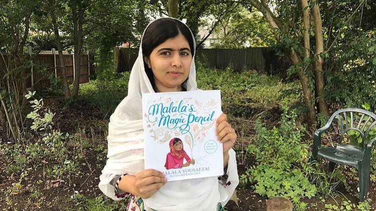 ملالہ یوسف زئی کی کتاب ملالہ میجک پنسل شائع کر دی گئی