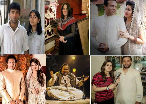 پاکستان کی 7 معروف شخصیات جنہوں نے اپنے خاندان میں شادی کی