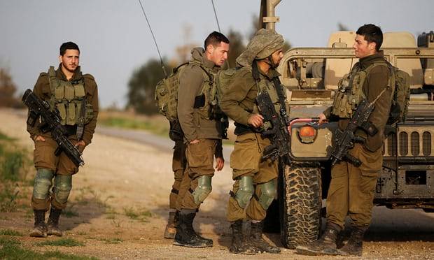 غزہ پر اسرائیلی فوج کا حملہ،2 فلسطینی شہید،بم دھماکے میں4 صیہونی فوجی زخمی