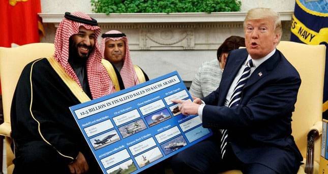 امریکا اور سعودی عرب کے درمیان ایک ارب ڈالر مالیت اسلحے کا معاہدہ ہو گیا