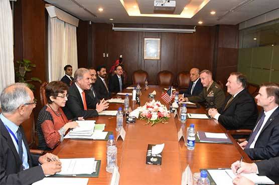  پاکستان اور امریکا کے درمیان وفود کی سطح پر دفتر خارجہ میں مذاکرات جاری