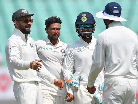 بھارت نے ویسٹ انڈیز کو پہلے ٹیسٹ میچ میں اننگز اور 272 رنز سے شکست دیدی 