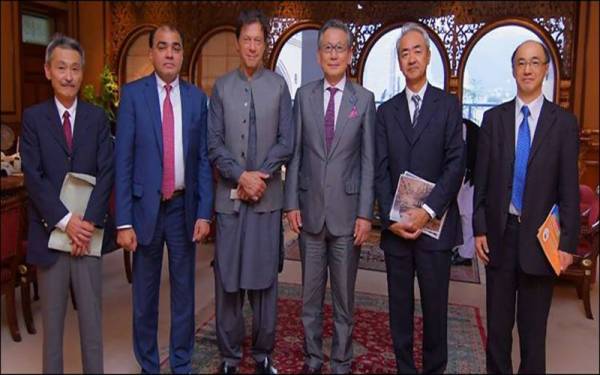 وزیراعظم سے جاپانی وفد کی ملاقات،پاکستان میں سرمایہ کاری کی خواہش کا اظہار