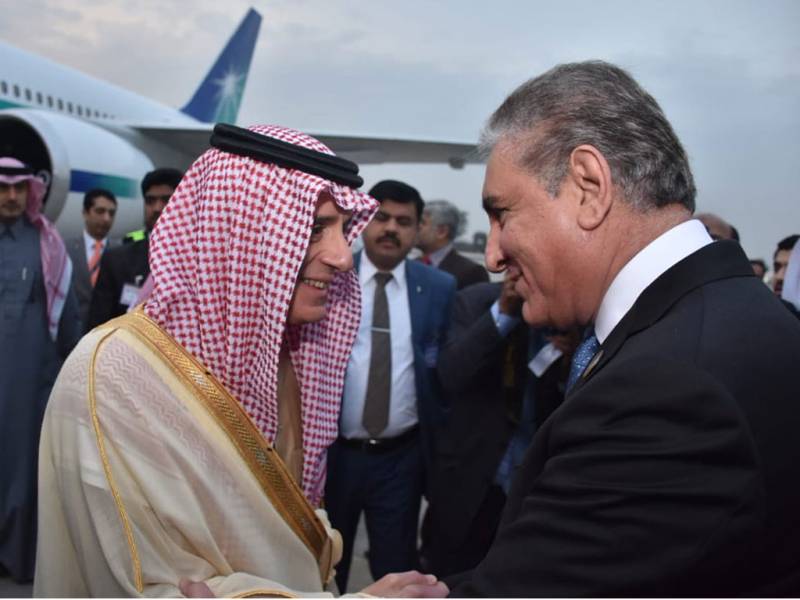 سعودی وزیر خارجہ عادل الجبیر آج پاکستان پہنچیں گے