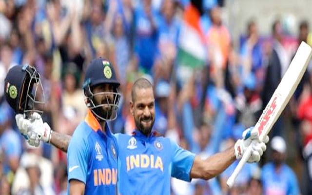 کرکٹ ورلڈ کپ : بھارت نے آسٹریلیا کو فتح کیلئے 353 رنز کا ہدف دیدیا