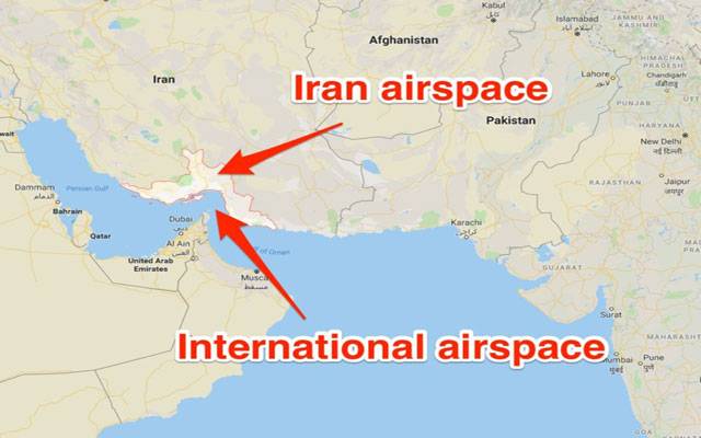 عالمی فضائی کمپنیوں کا ایرانی فضائی حدود کو استعمال کرنے سے گریز 