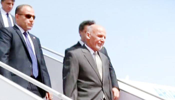 افغان صدر 2 روزہ دورے پر پاکستان پہنچ گئے