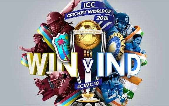 ورلڈ کپ کے 34 ویں میچ میں بھارت اور ویسٹ انڈیز کی ٹیمیں آج ٹکرائیں گی