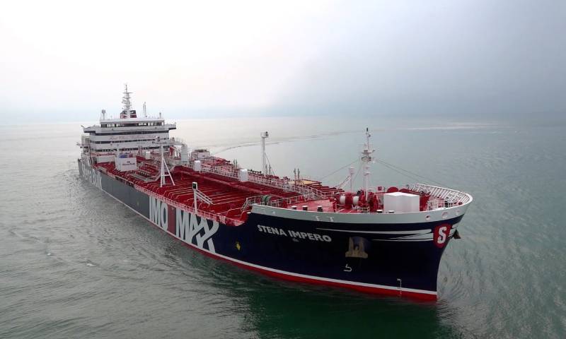 ایران نے برطانوی تیل بردار بحری جہاز پکڑ لیا