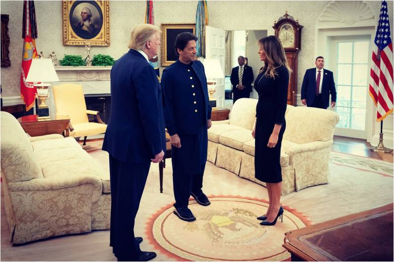 میلانیا ٹرمپ نے عمران خان سے ملاقات کو خوشگوار قرار دیدیا