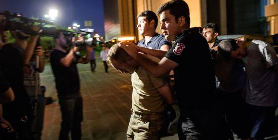بغاوت کا شبہ،ترکی میں 133فوجیوں کے وارنٹ گرفتاری جاری