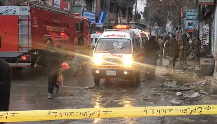 کوئٹہ پریس کلب کے قریب دھماکہ ,8 افراد جاں بحق