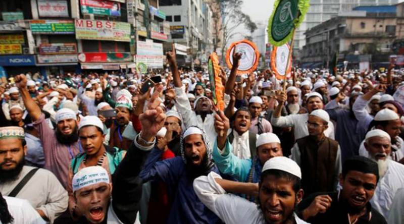 بنگلہ دیش کے مسلمان مودی کیخلاف سڑکوں پر آگئے