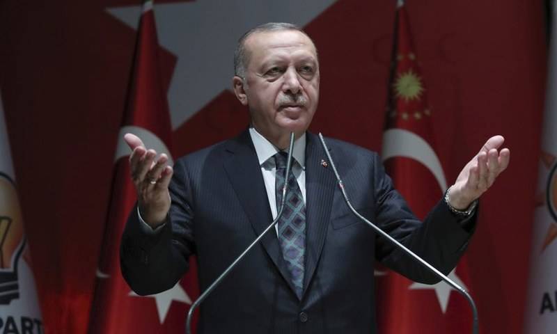 ترکی، بری، بحری اور فضائی حقوق و مفادات میں رعایت سے کام نہیں لے گا، صدر اردوان