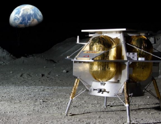 امریکہ کا پہلا روبوٹ چاند پر اتر گیا 