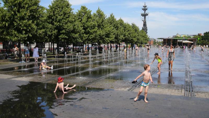 درجہ حرارت صرف 34 ، ماسکو میں گرمی کا 120 سال کا ریکارڈ ٹوٹ گیا