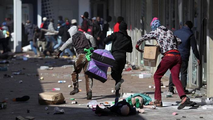South Africa Protest,