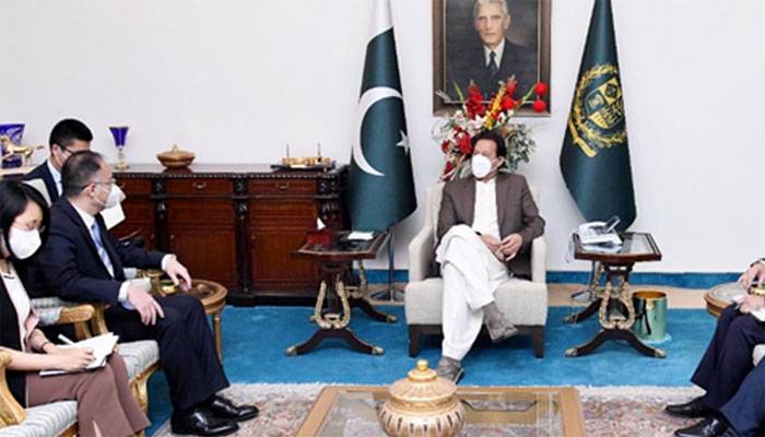 PM Imran Khan meets Chinese Ambassador