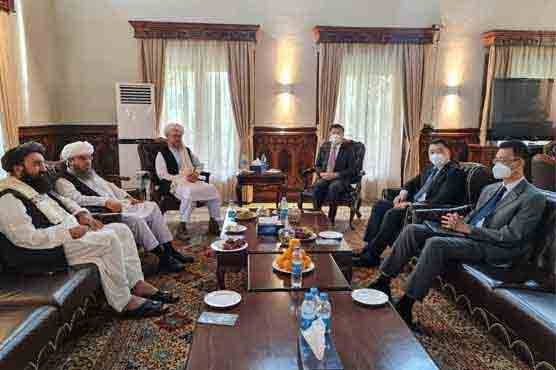 چینی سفیر کی طالبان کے سیاسی دفتر کے نائب سے ملاقات، اہم امور پر تبادلہ خیال