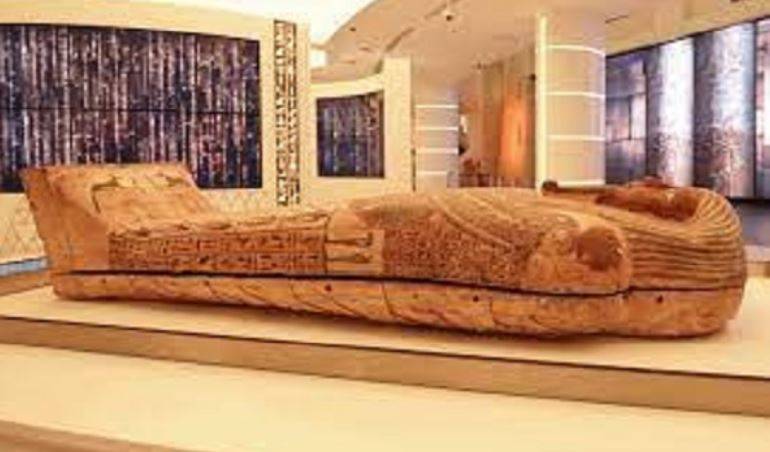 فرعون کے تابوت کی نمائش