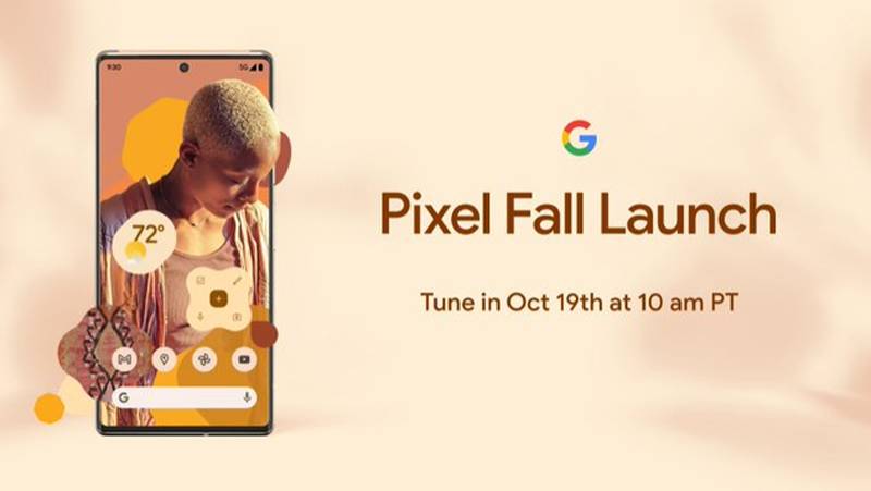گوگل کا پکسل سمارٹ فونز 6 سیریز 19 اکتوبر کو متعارف کرانے کا اعلان