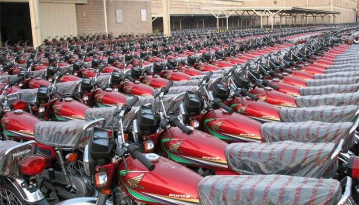ہنڈاموٹر سائیکل کی قیمتوں میں ایک بار پھر حیران کن اضافہ 