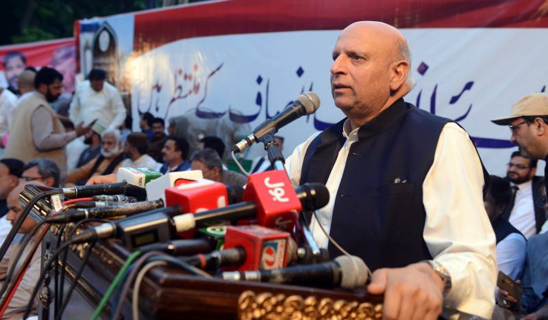 سابق گورنر پنجاب کی مسلم لیگ (ن) میں شمولیت، ترجمان نے تردید کر دی
