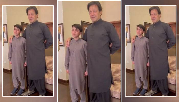عمران خان نے ننھے بچے کی دیرینہ خواہش پوری کر دی 
